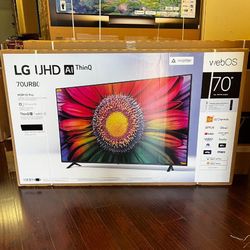 70” LG UR8000 4K Smart Tv