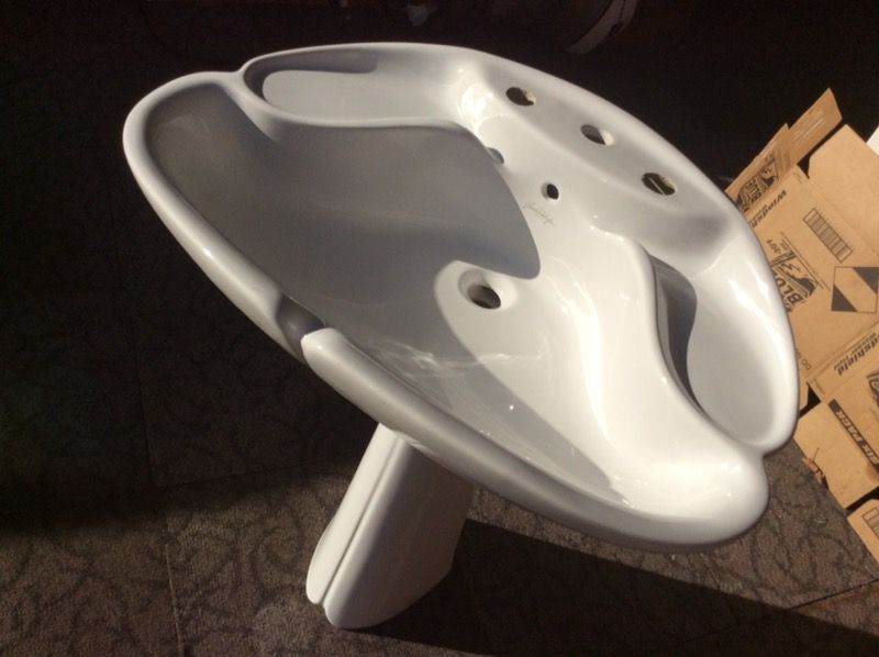 Kohler Jacob Delafon Fleur Collection pedestal sink