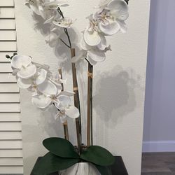 Fake Flower Plant With Vase