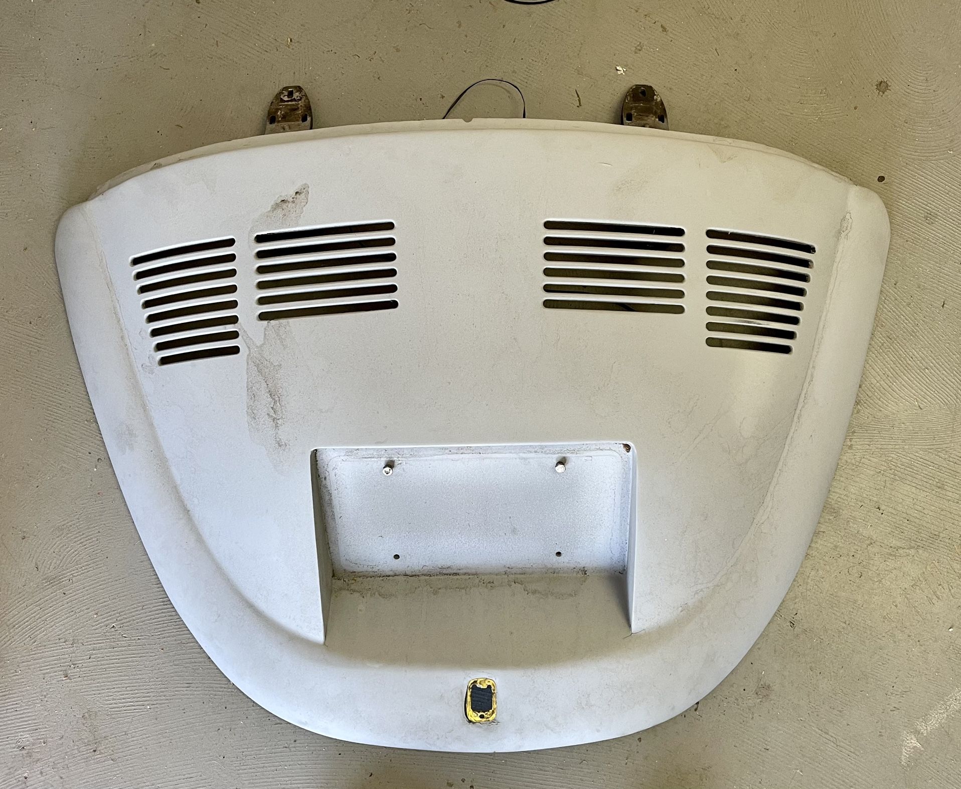 Vw Bug Late Model Decklid With Frenched In License Plate for Sale in