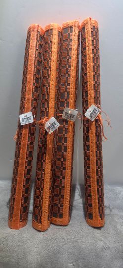 Crate & Barrel "Flatts" Orange Placemat