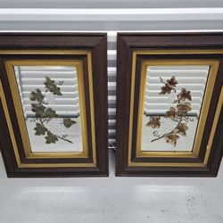 Antique Painted Mirror 