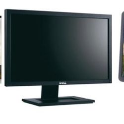 Screen/ Monitors : HP, Dell (3 Piece Set)