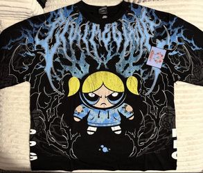 Civil Regime Powerpuff Girls Bubbles Tee Size Large *NWT*