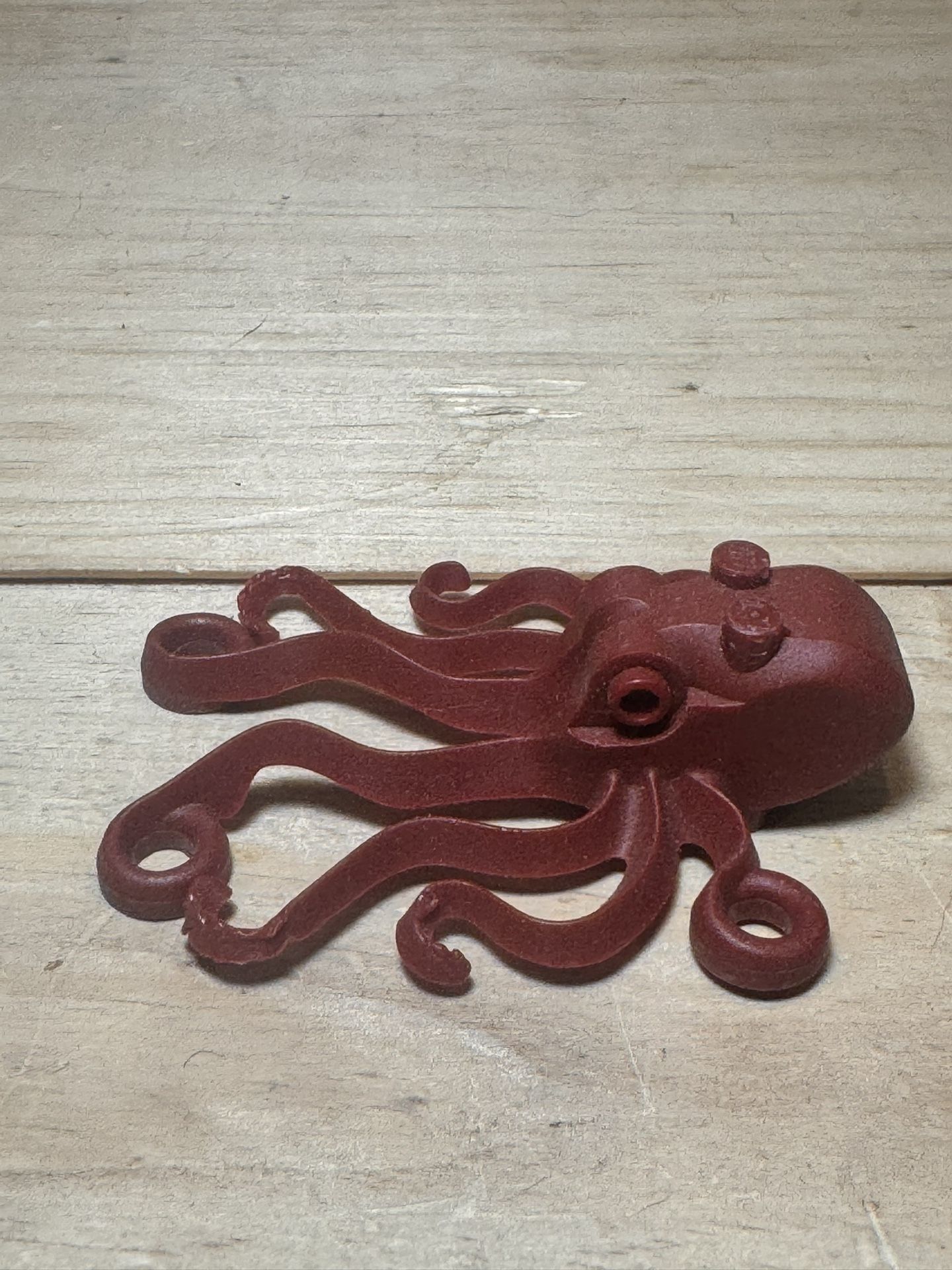 Lego Dark Red Octopus Minfigure 60090 60095 60165 60167 Retired CMF Lot Rare HTF