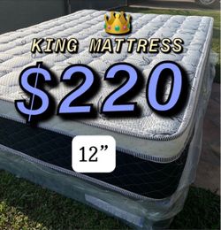New king mattress only $220