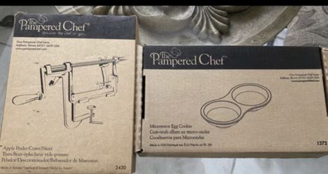 Pampered Chef Apple Peeler, Slicer & Corer & Egg Cooker