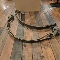 Vintage lineman/logman climbing utility belt straps