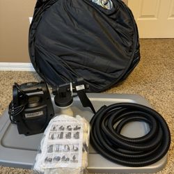 Spray Tan Set with Pop Up Cubicle