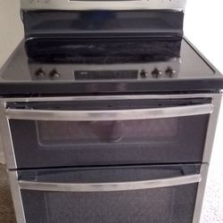 GE Double Oven Electric Range 