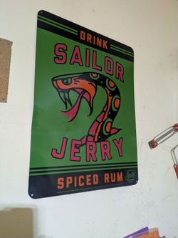 Sailor Jerry METAL poster