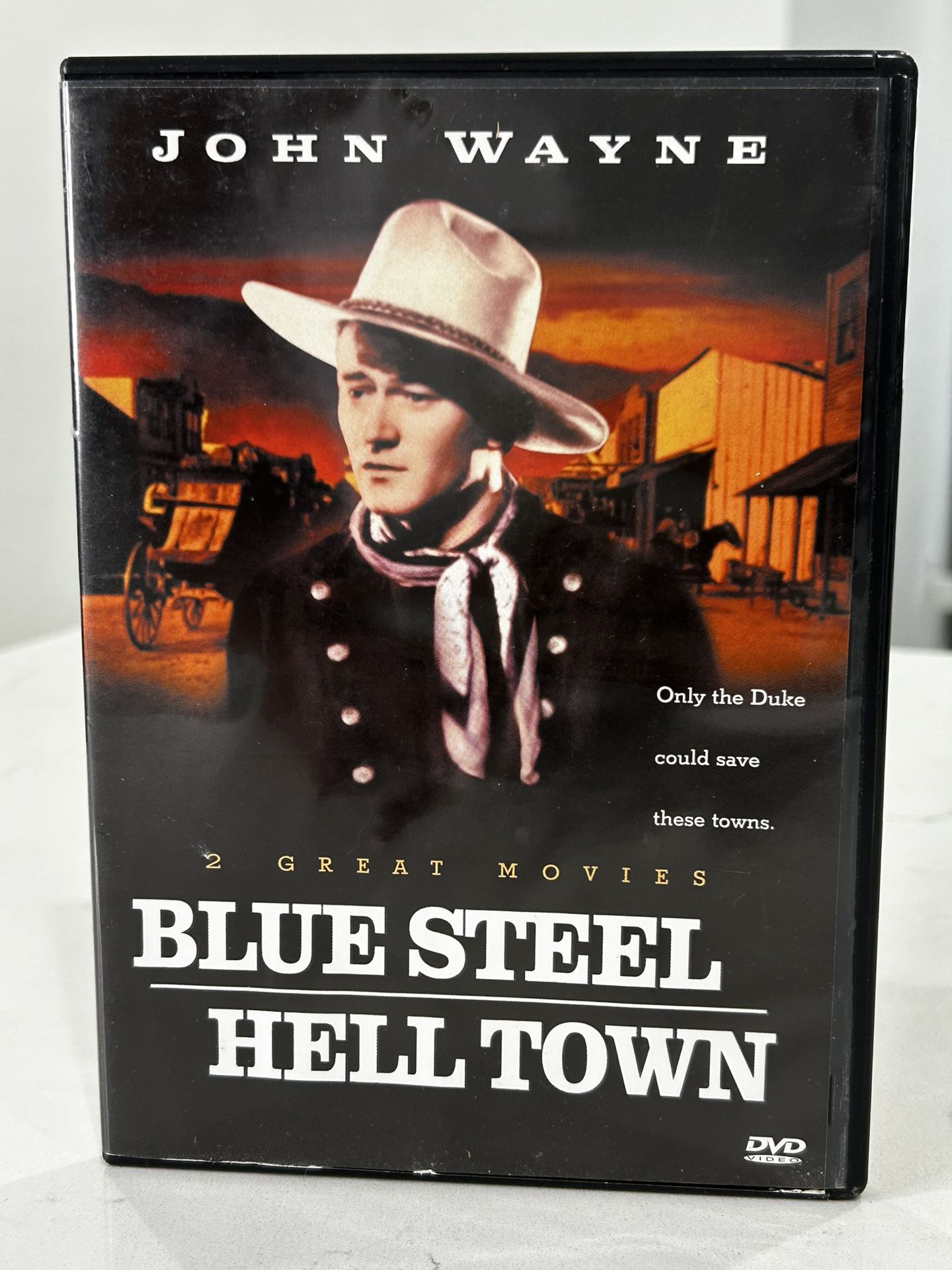 Blue Steel / Hell Town DVD John Wayne
