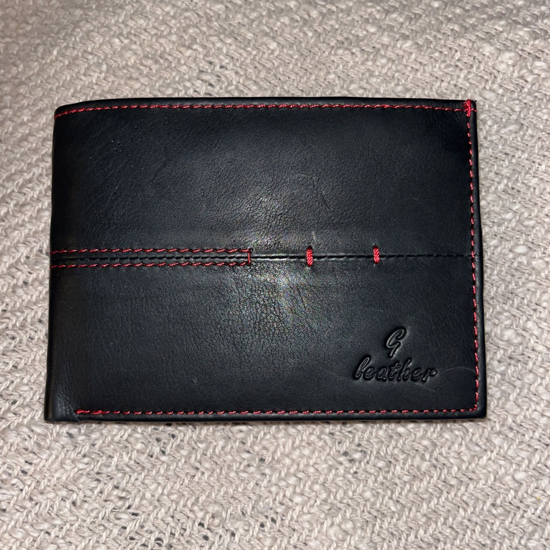 Men’s Black Leather Wallet Brand New