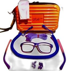 Koils Children's Eyewear Set with Case and Accessories