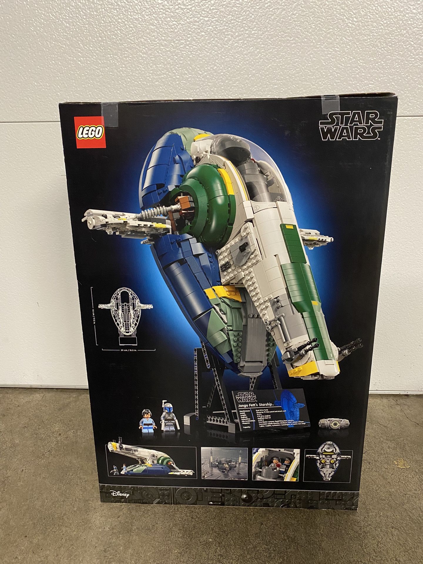 Ucs Jango Fett Ship 75409 Box only
