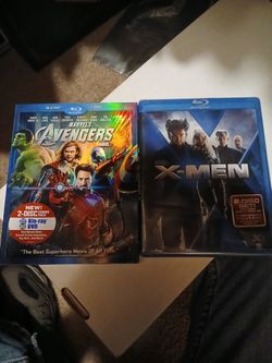 Avengers/X-men Blu-rays
