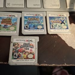 7 Nintendo 3ds Games 