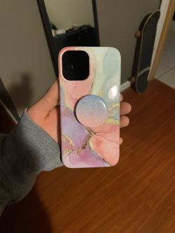 iPhone 12 Case w/ Pop Socket