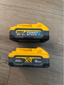 Dewalt power stack batteries