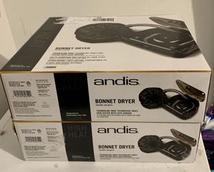 Andis 500-Watt Professional Bonnet Hair Dryer, Black (80610)