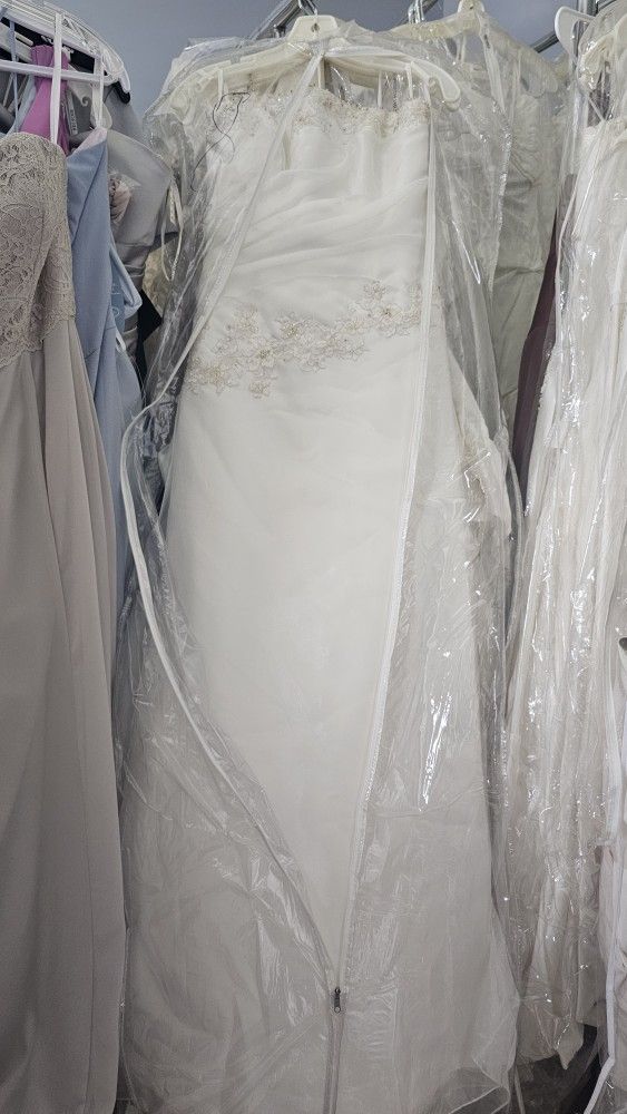 Wedding Dresses and casual dresses.