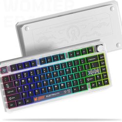 New Womier ERA75 75% Wireless Mechanical Keyboard, Full Aluminum
