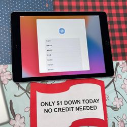 Apple iPad 6th Gen -PAYMENTS AVAILABLE-$1 Down Today 