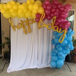 Birthday Balloon Garland 