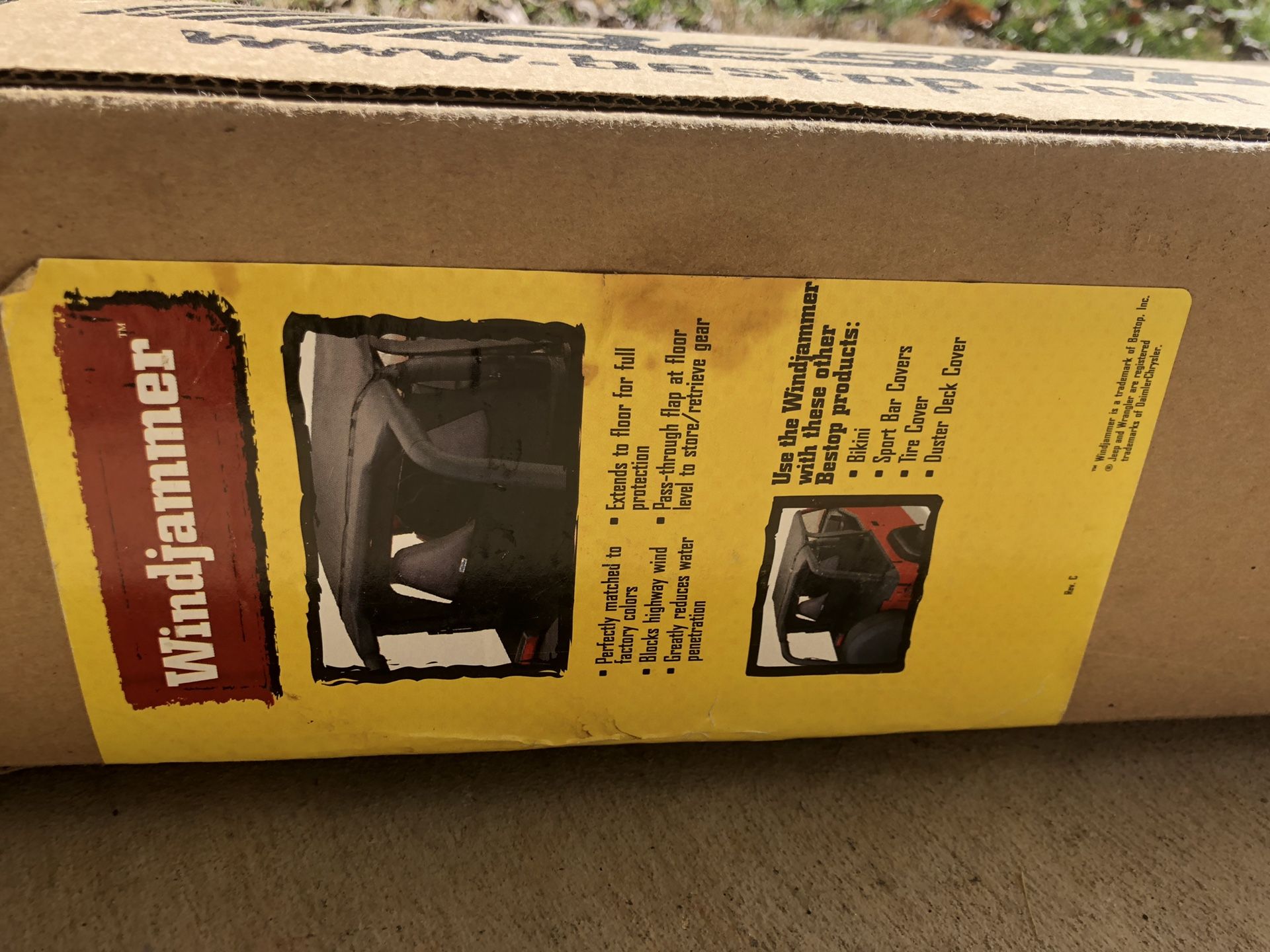 Jeep Wrangler Windjammer Top