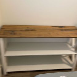 3 Shelf sideboard for books, coffee, plants TV & sideboard use