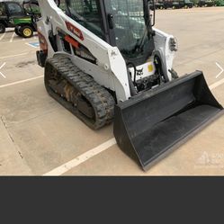 Bobcat Tractor, 2021 Red, And White 