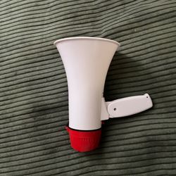MegaPhone. Works perfectly. Has small crack