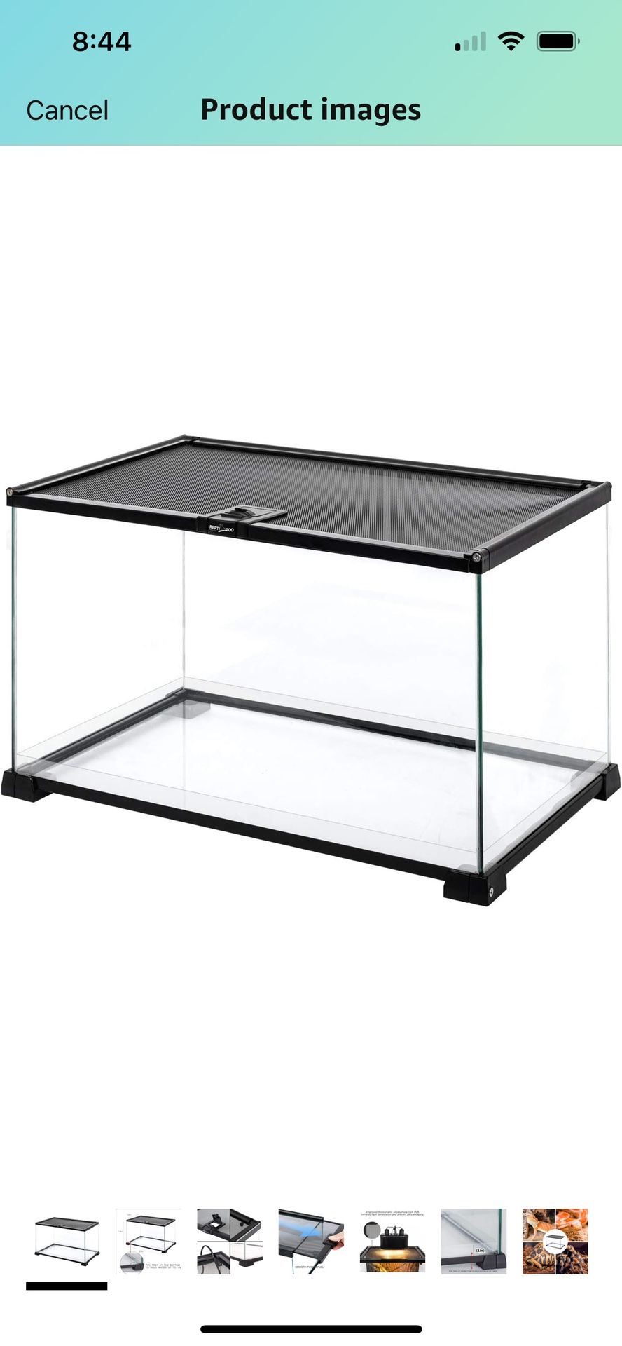 Snake terrarium