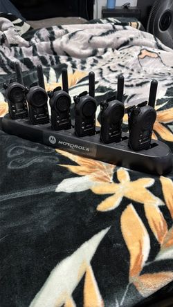 Motorola walkie-talkies
