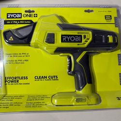 RYOBI ONE+ 18V Lithium-Ion Cordless PVC and PEX Cutter (Tool Only)