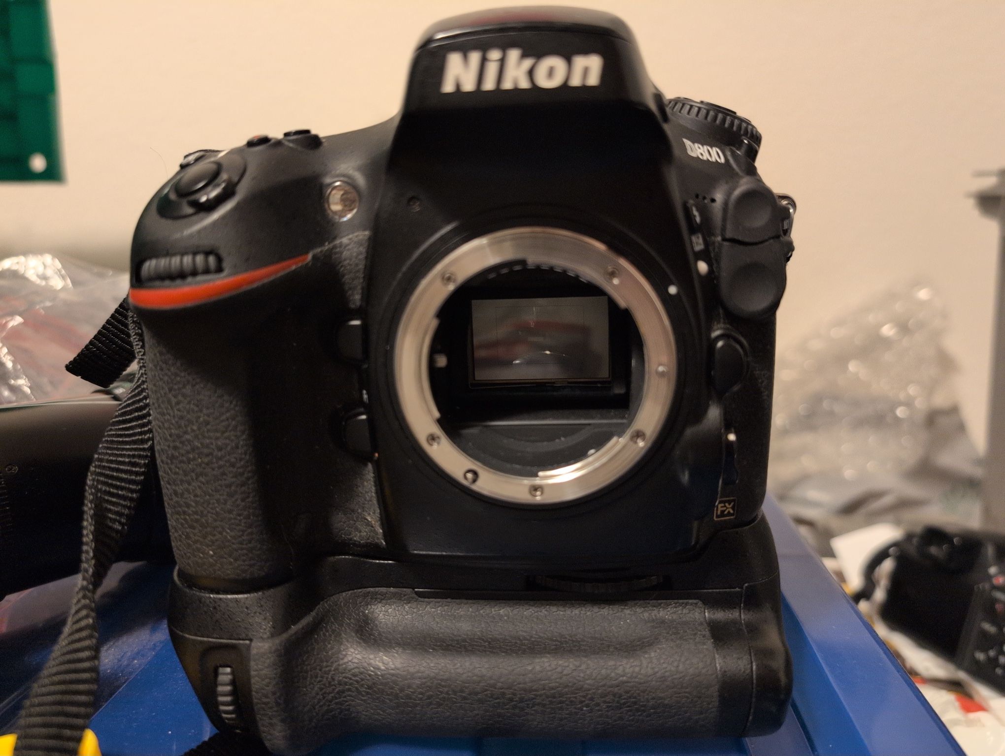 Nikon D800 with Battery Grip and 6 lenses and more