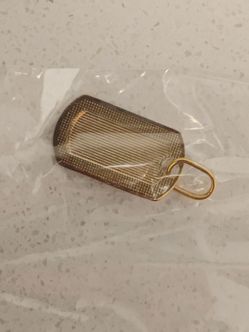 10k Yellow Gold Mini Dogtag (2.4 grams)