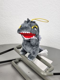 5" Godzilla Glaring Keychain Charm Plush