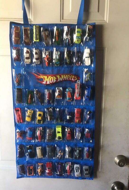 Hot wheels car over the door hanger