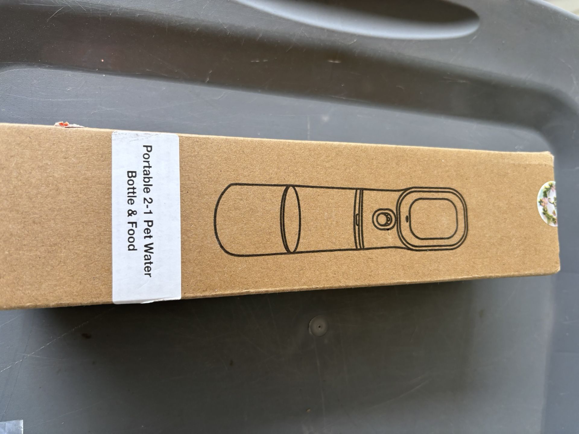 2 In 1 Pet Water Bottle And Food