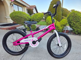 Pink White Royal Baby  Freestyle Bike
