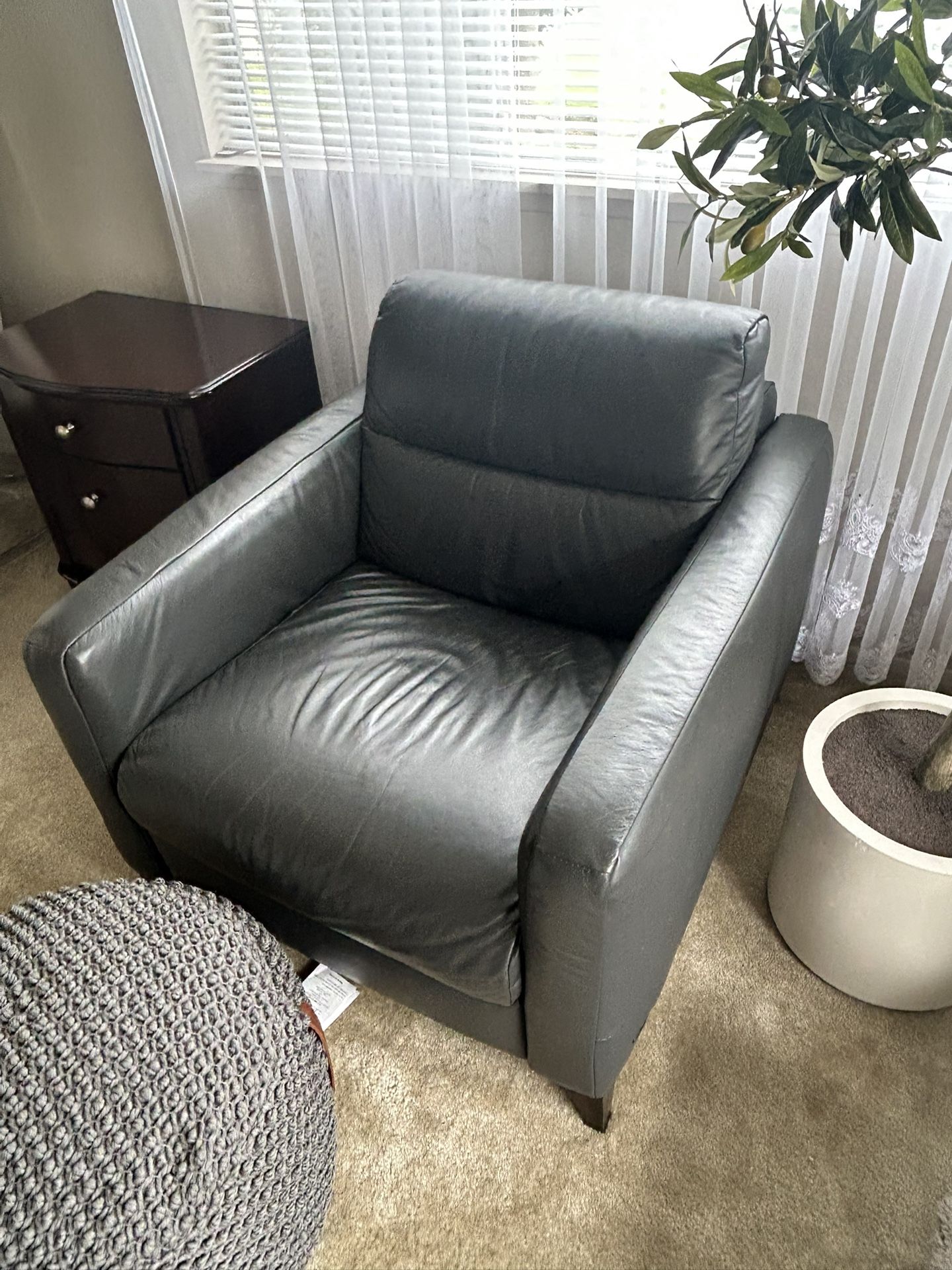 Armchair by Natuzzi Editions. Like new.