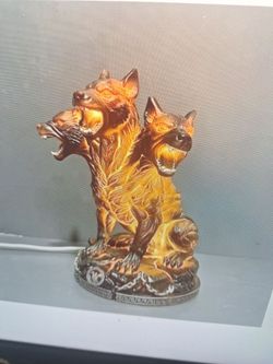 USB-Powered Glowing Hell's Three-Dog Statue