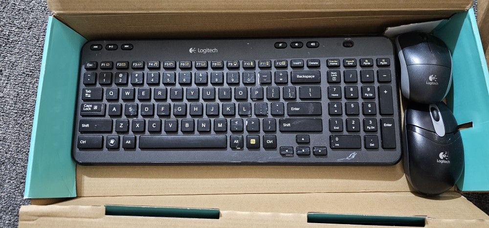 Logitech Wireless Keyboard And Mouse