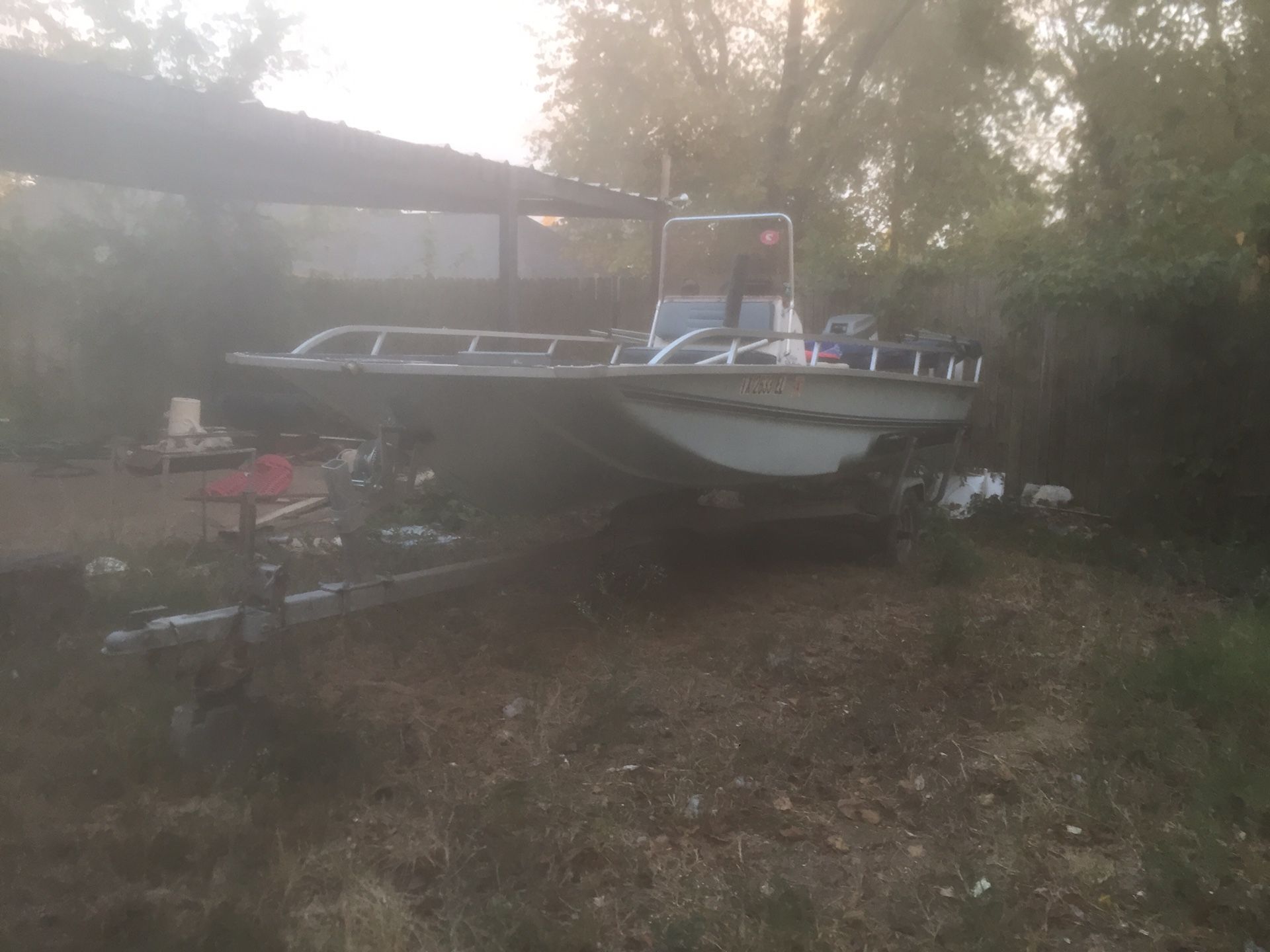 Fishing boat got to sale got keys no title