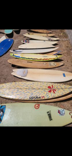 Surfboards And Wetsuits Lots To Choose From They Range From $50 To $250