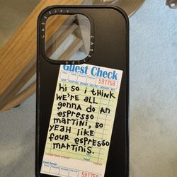 Casetify iphone 14 Pro case