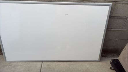 Large Whiteboard with Aluminum Frame