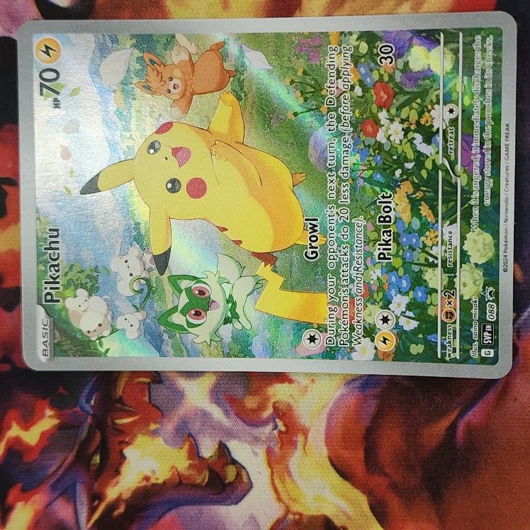 Pikachu Scarlet And Violet Promo 