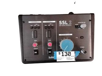 Solid State Logic 729702x2 Black Other Collectible